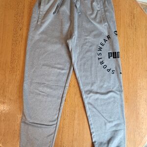 PUMA Gray Sportswear Joggers